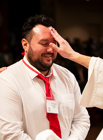 Holy Saturday At the Easter Vigil in the Holy Night of Easter at St. Patrick Community Church