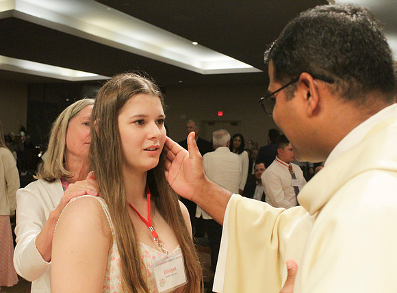 Holy Saturday At the Easter Vigil in the Holy Night of Easter at St. Patrick Community Church