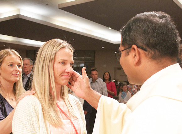 Holy Saturday At the Easter Vigil in the Holy Night of Easter at St. Patrick Community Church