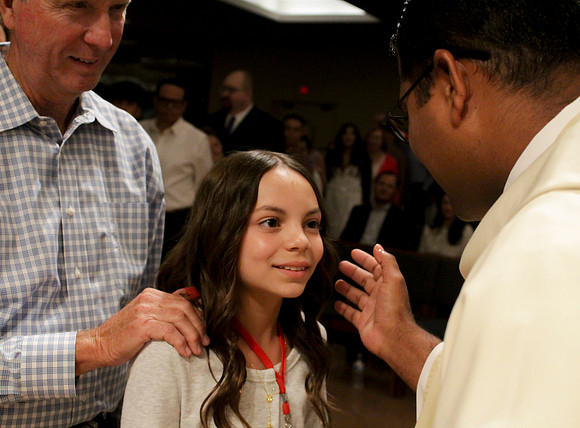 Holy Saturday At the Easter Vigil in the Holy Night of Easter at St. Patrick Community Church