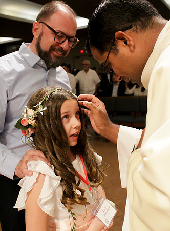Holy Saturday At the Easter Vigil in the Holy Night of Easter at St. Patrick Community Church
