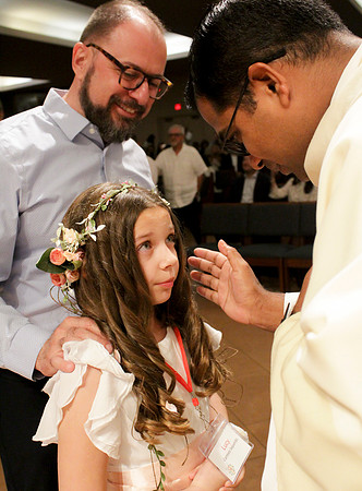 Holy Saturday At the Easter Vigil in the Holy Night of Easter at St. Patrick Community Church