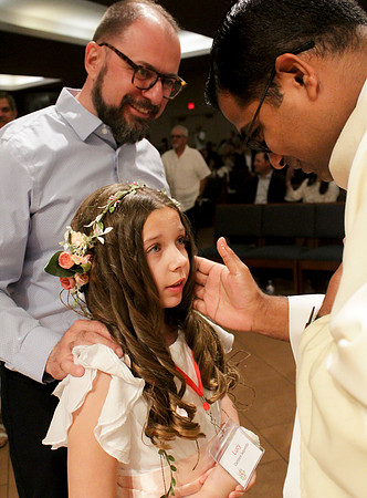 Holy Saturday At the Easter Vigil in the Holy Night of Easter at St. Patrick Community Church