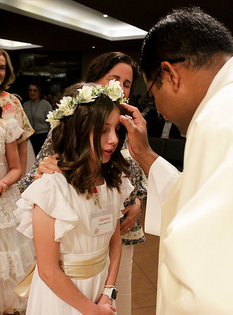Holy Saturday At the Easter Vigil in the Holy Night of Easter at St. Patrick Community Church