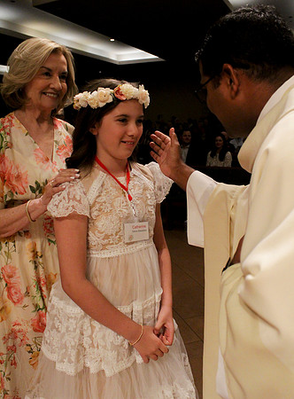 Holy Saturday At the Easter Vigil in the Holy Night of Easter at St. Patrick Community Church
