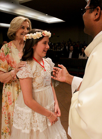 Holy Saturday At the Easter Vigil in the Holy Night of Easter at St. Patrick Community Church