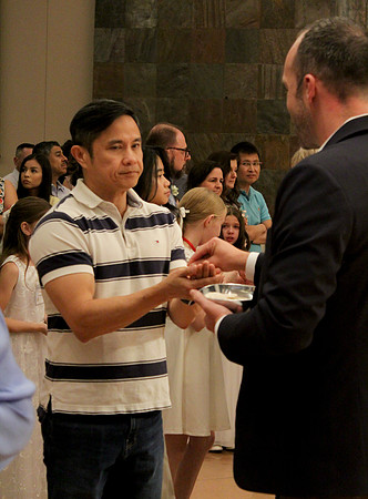 Holy Saturday At the Easter Vigil in the Holy Night of Easter at St. Patrick Community Church