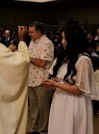 Holy Saturday At the Easter Vigil in the Holy Night of Easter at St. Patrick Community Church