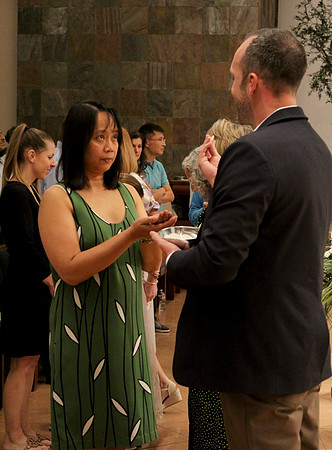 Holy Saturday At the Easter Vigil in the Holy Night of Easter at St. Patrick Community Church