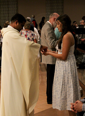Holy Saturday At the Easter Vigil in the Holy Night of Easter at St. Patrick Community Church