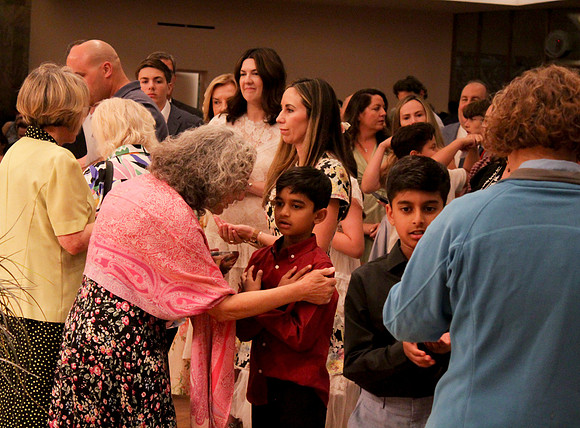 Holy Saturday At the Easter Vigil in the Holy Night of Easter at St. Patrick Community Church