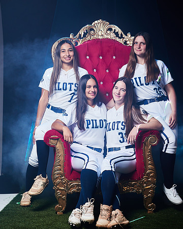 Academy of Our Lady of Peace Varsity Softball Team Media Day