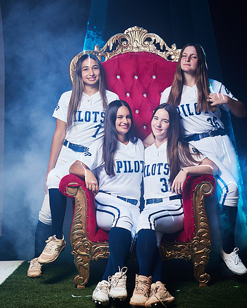 Academy of Our Lady of Peace Varsity Softball Team Media Day