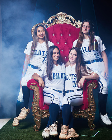 Academy of Our Lady of Peace Varsity Softball Team Media Day