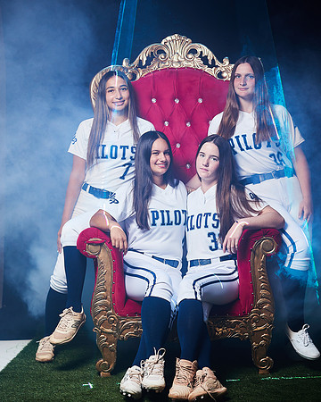 Academy of Our Lady of Peace Varsity Softball Team Media Day