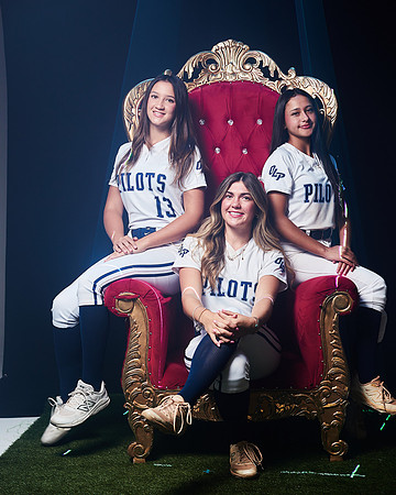 Academy of Our Lady of Peace Varsity Softball Team Media Day