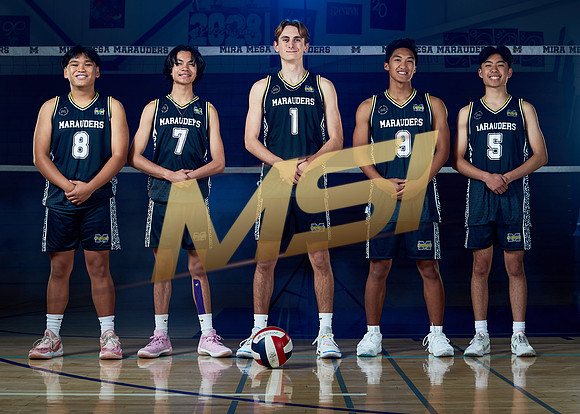 Mira Mesa High School Boys Varsity Volleyball Senior Media Day