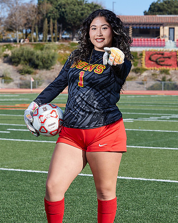 Cathedral Catholic Girls Varisty Soccer Team Media Day