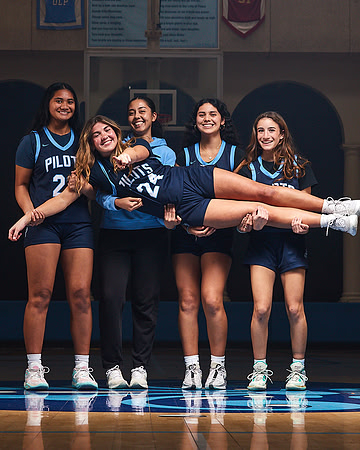 Academy of Our Lady of Peace Varsity Basketball Team Media Day
