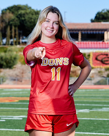 Cathedral Catholic Girls Varisty Soccer Team Media Day