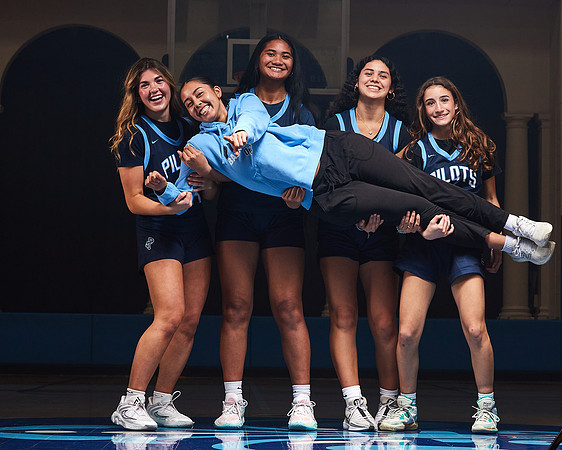 Academy of Our Lady of Peace Varsity Basketball Team Media Day
