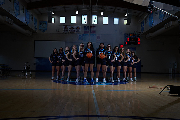 Academy of Our Lady of Peace Varsity Basketball Team Media Day