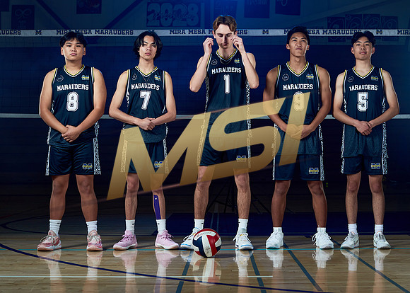Mira Mesa High School Boys Varsity Volleyball Senior Media Day