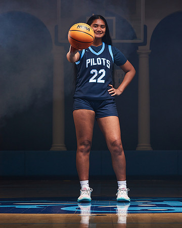 Academy of Our Lady of Peace Varsity Basketball Team Media Day