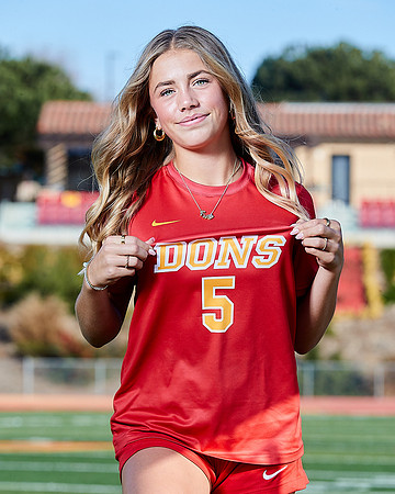 Cathedral Catholic Girls Varisty Soccer Team Media Day
