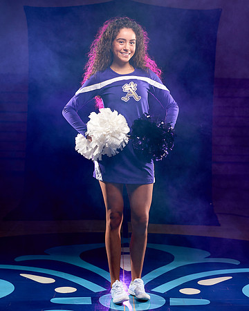 Academy of Our Lady of Peace Cheer Team Media Day