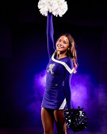 Academy of Our Lady of Peace Cheer Team Media Day