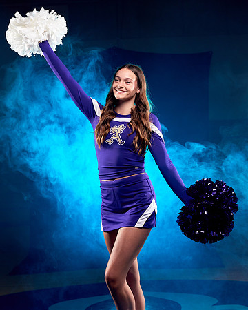 Academy of Our Lady of Peace Cheer Team Media Day