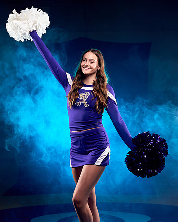 Academy of Our Lady of Peace Cheer Team Media Day