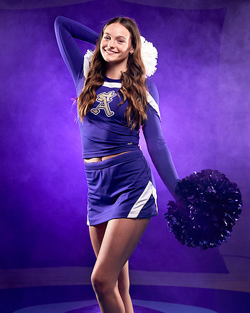 Academy of Our Lady of Peace Cheer Team Media Day