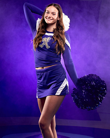 Academy of Our Lady of Peace Cheer Team Media Day