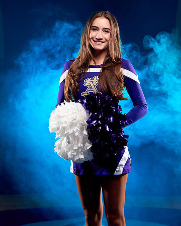 Academy of Our Lady of Peace Cheer Team Media Day