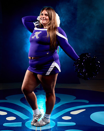 Academy of Our Lady of Peace Cheer Team Media Day