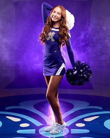 Academy of Our Lady of Peace Cheer Team Media Day