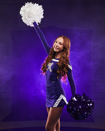 Academy of Our Lady of Peace Cheer Team Media Day