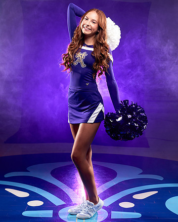 Academy of Our Lady of Peace Cheer Team Media Day