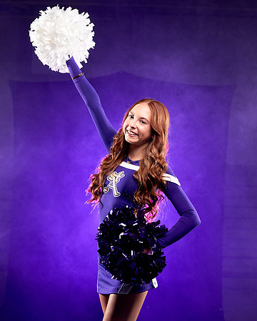 Academy of Our Lady of Peace Cheer Team Media Day