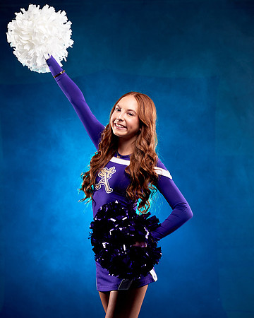 Academy of Our Lady of Peace Cheer Team Media Day