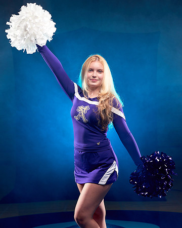 Academy of Our Lady of Peace Cheer Team Media Day