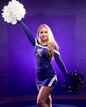 Academy of Our Lady of Peace Cheer Team Media Day