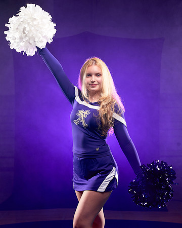 Academy of Our Lady of Peace Cheer Team Media Day
