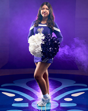 Academy of Our Lady of Peace Cheer Team Media Day