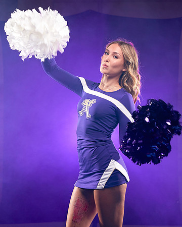 Academy of Our Lady of Peace Cheer Team Media Day