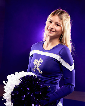 Academy of Our Lady of Peace Cheer Team Media Day