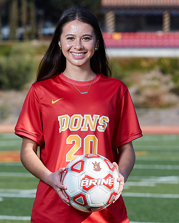 Cathedral Catholic Girls Varisty Soccer Team Media Day