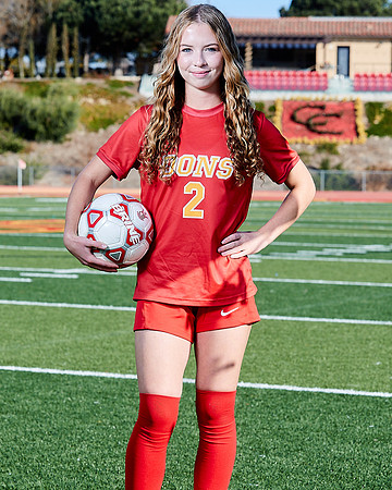 Cathedral Catholic Girls Varisty Soccer Team Media Day